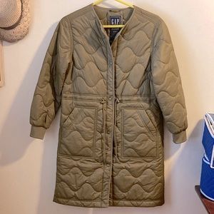Gap Upcycled Puffer Coat Women’s XS Petite 🧥 ❄️
